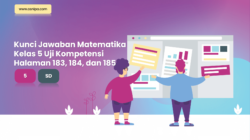Kunci Jawaban Matematika Kelas 5 Uji Kompetensi Halaman 183, 184, dan 185