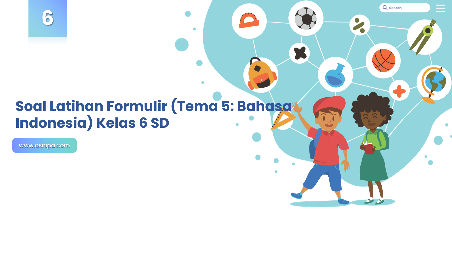 Soal Latihan Formulir (Tema 5: Bahasa Indonesia) Kelas 6 SD