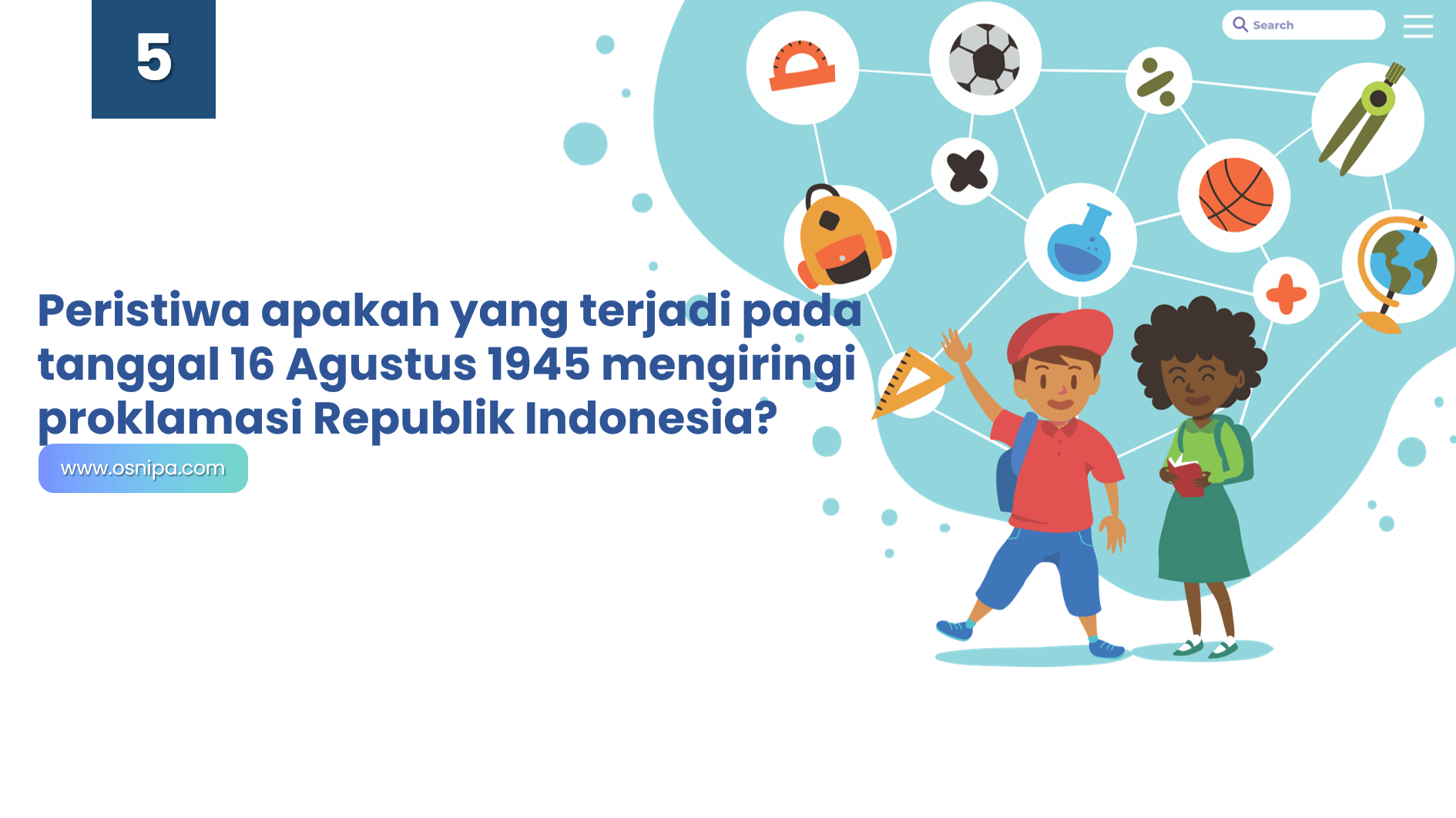 Peristiwa apakah yang terjadi pada tanggal 16 Agustus 1945 mengiringi proklamasi Republik Indonesia?