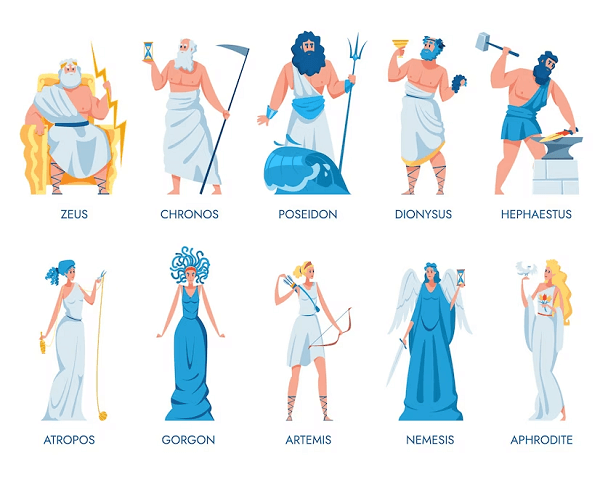 Berapa banyak dewa yang tinggal di Olympus